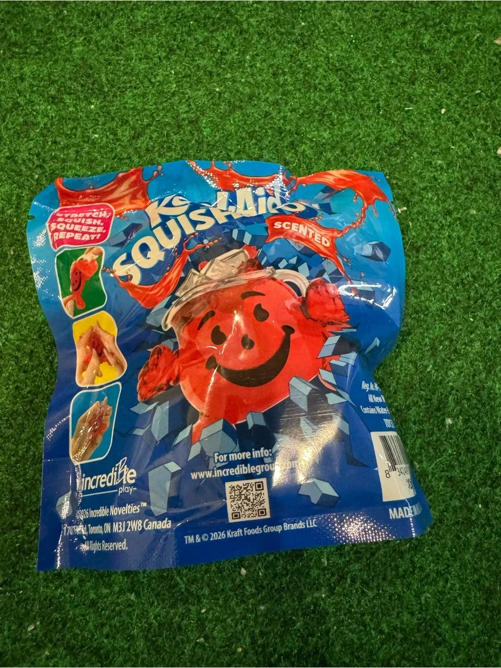 Kool-Aid Squishi Scented Man